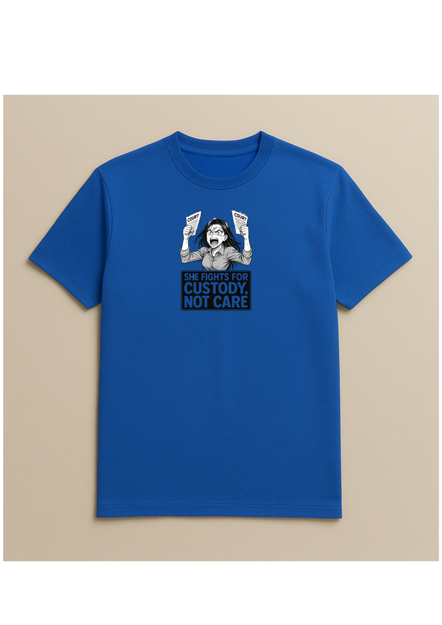 Angry custody - Tshirt
