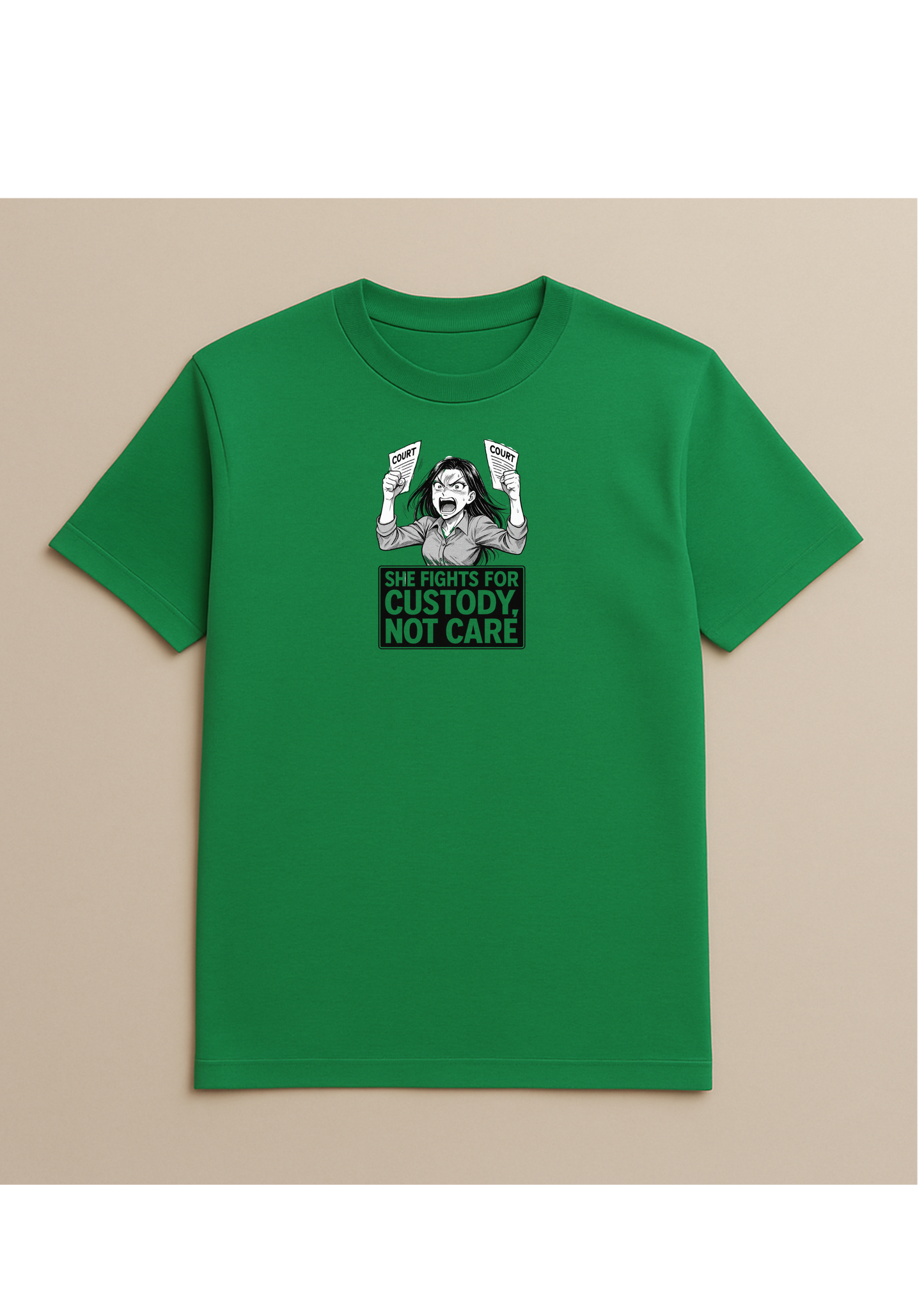 Angry custody - Tshirt
