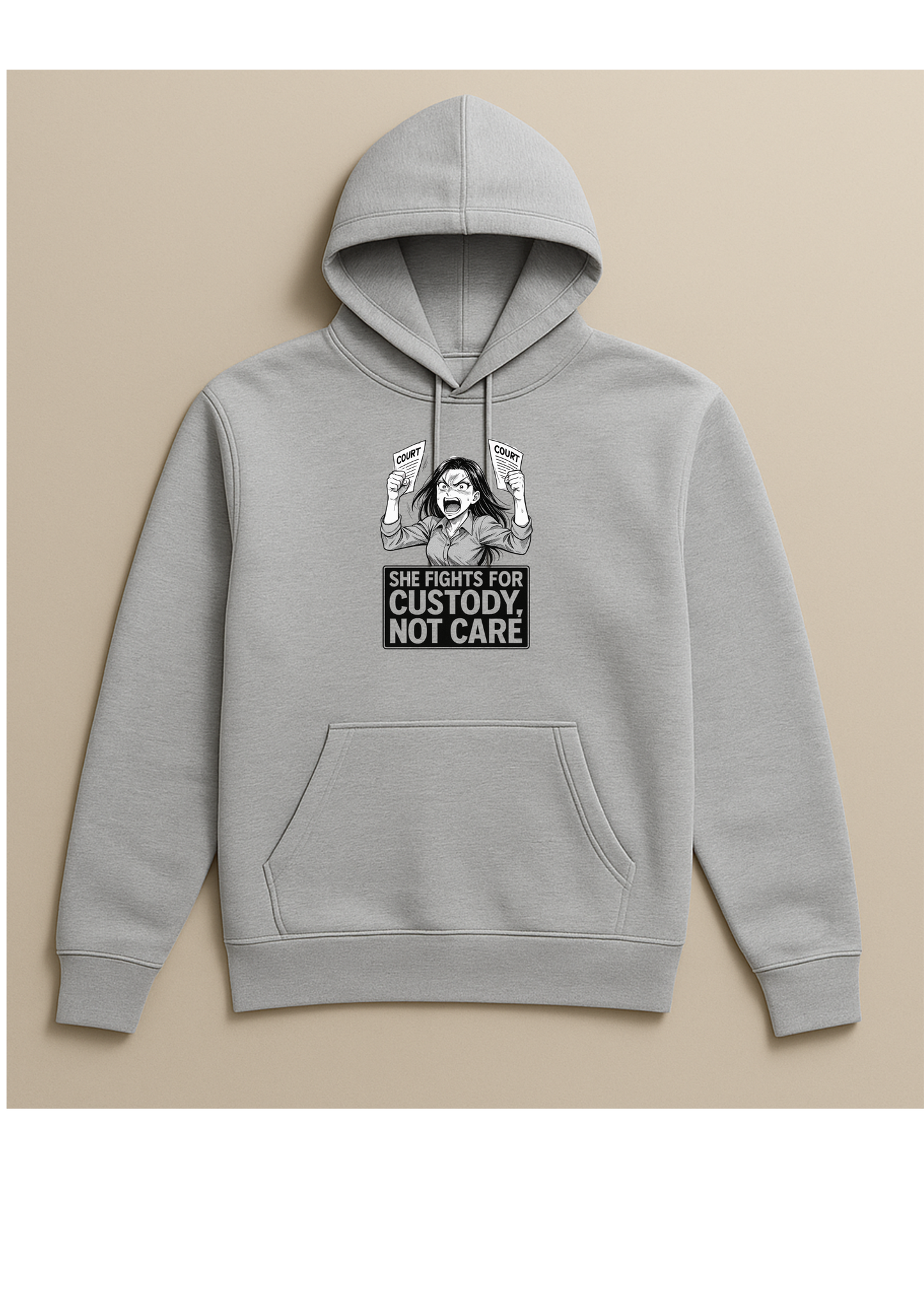 Hoodie - Mother demanding court
