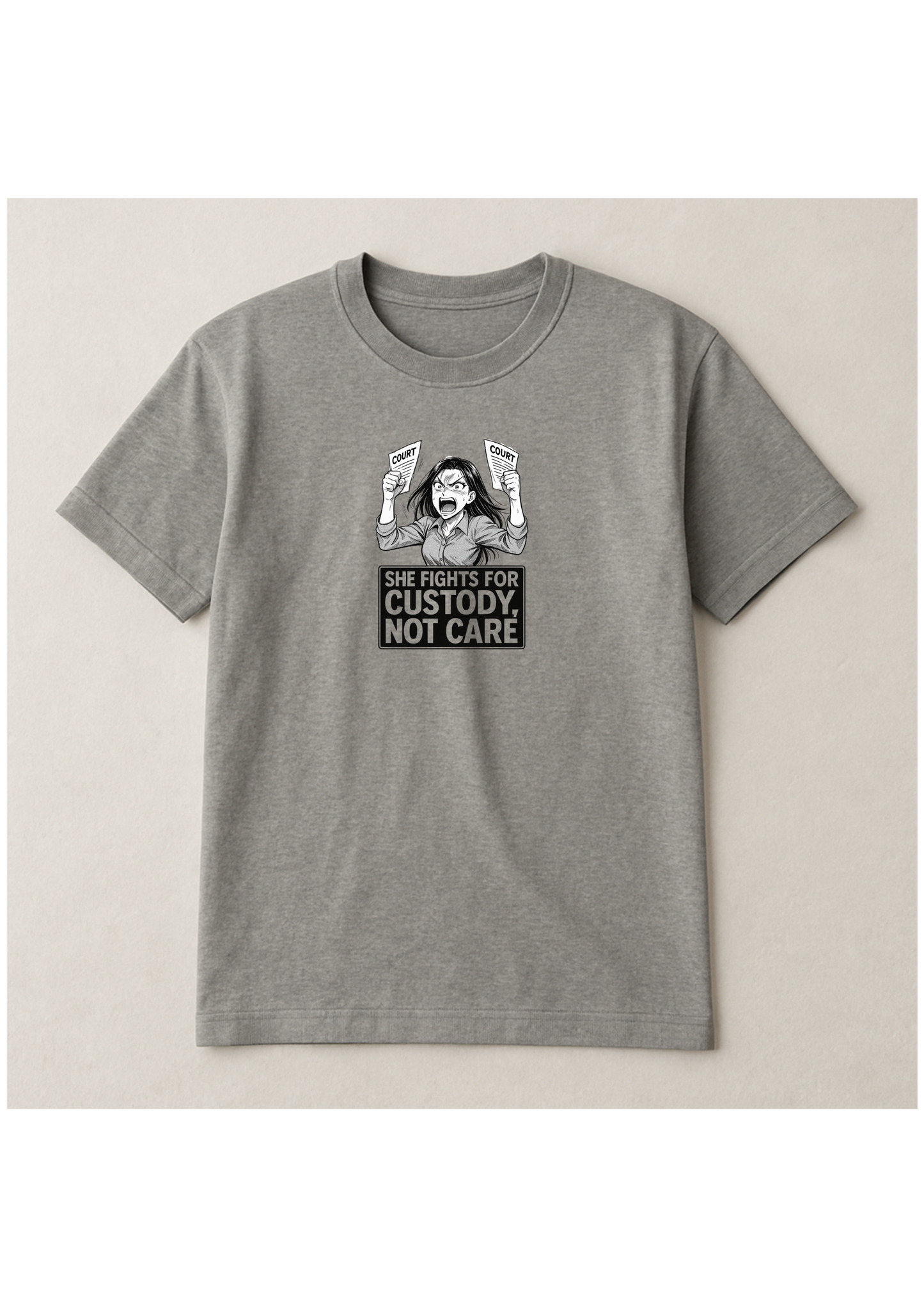 Angry custody - Tshirt