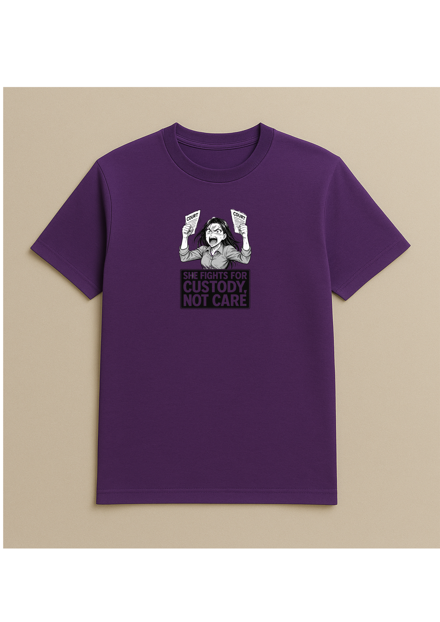 Angry custody - Tshirt