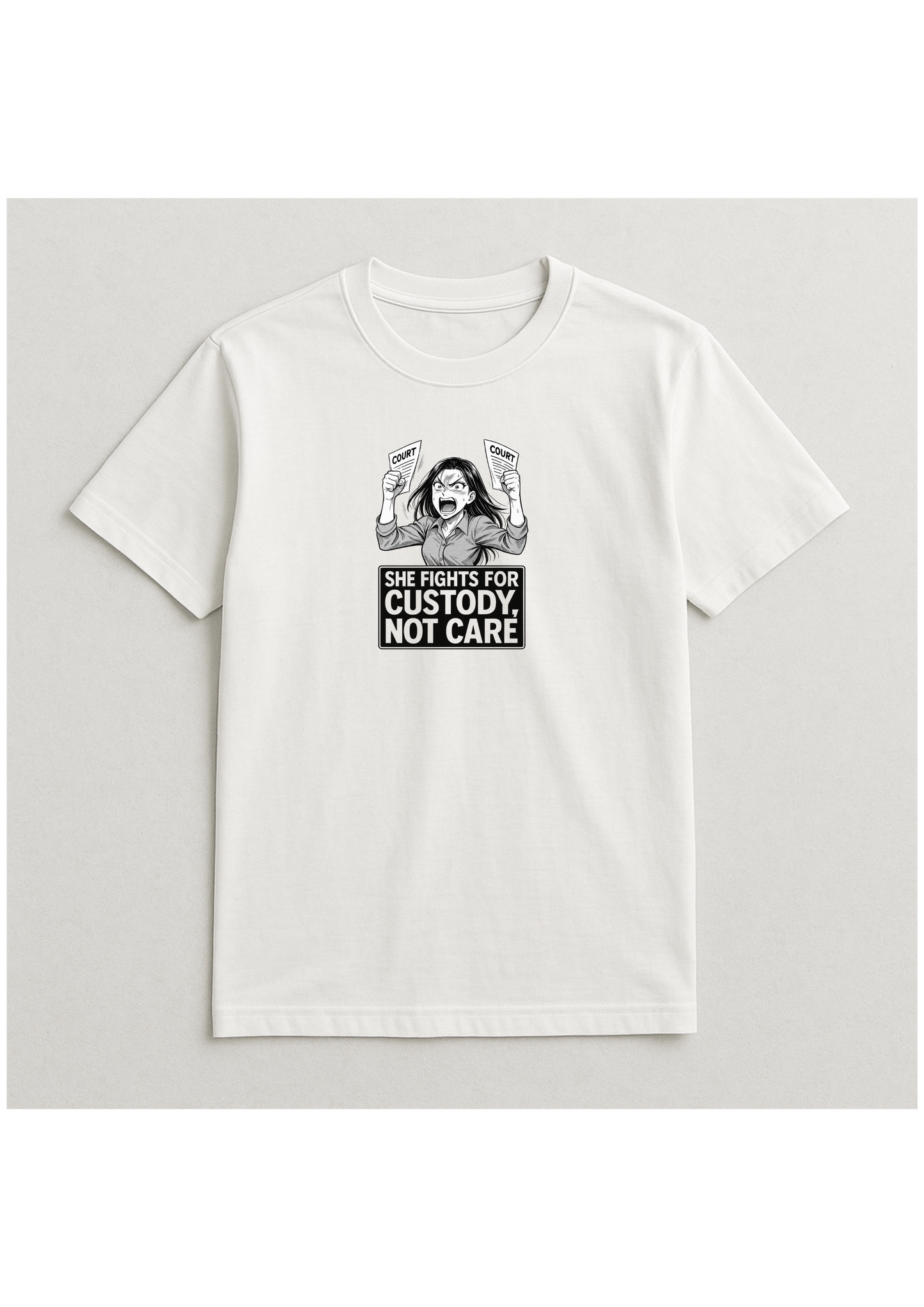 Angry custody - Tshirt
