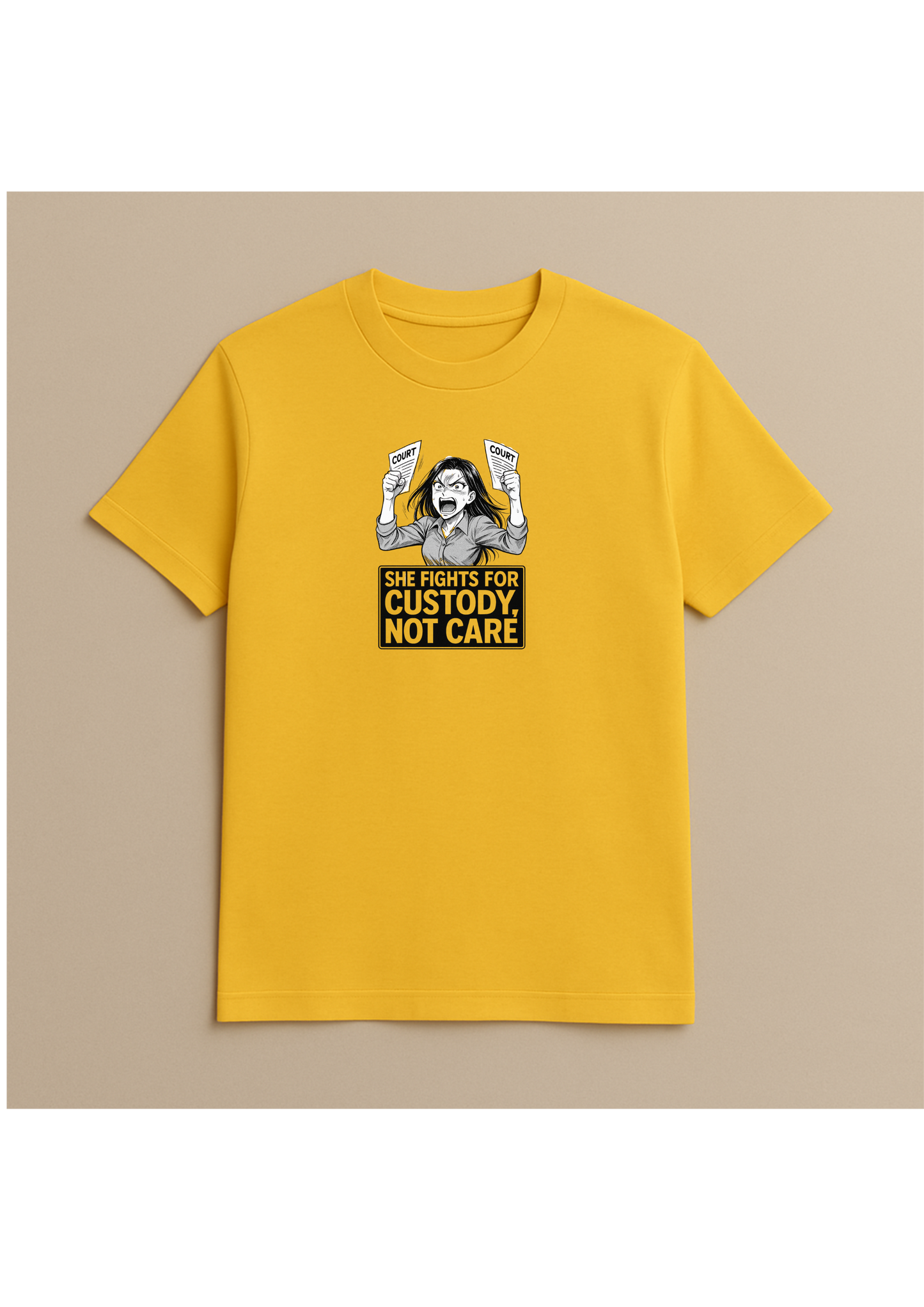 Angry custody - Tshirt