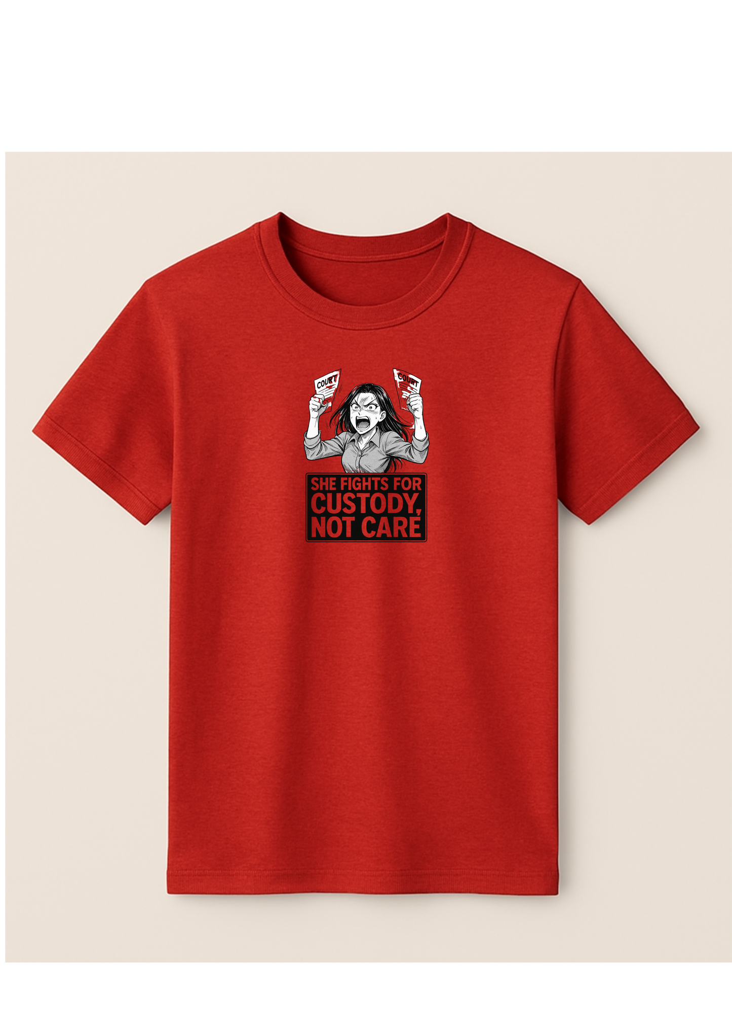 Angry custody - Tshirt
