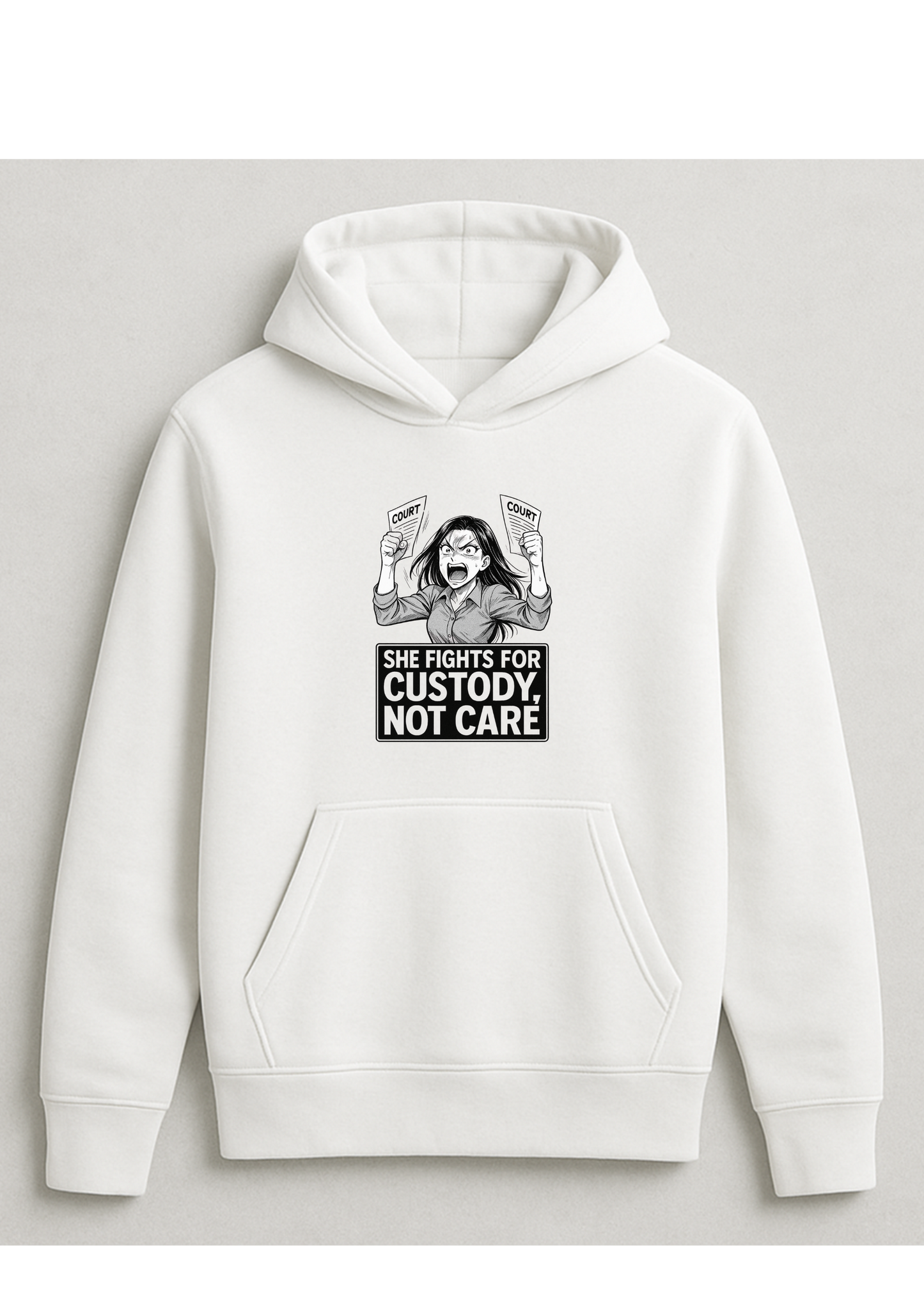 Hoodie - Mother demanding court