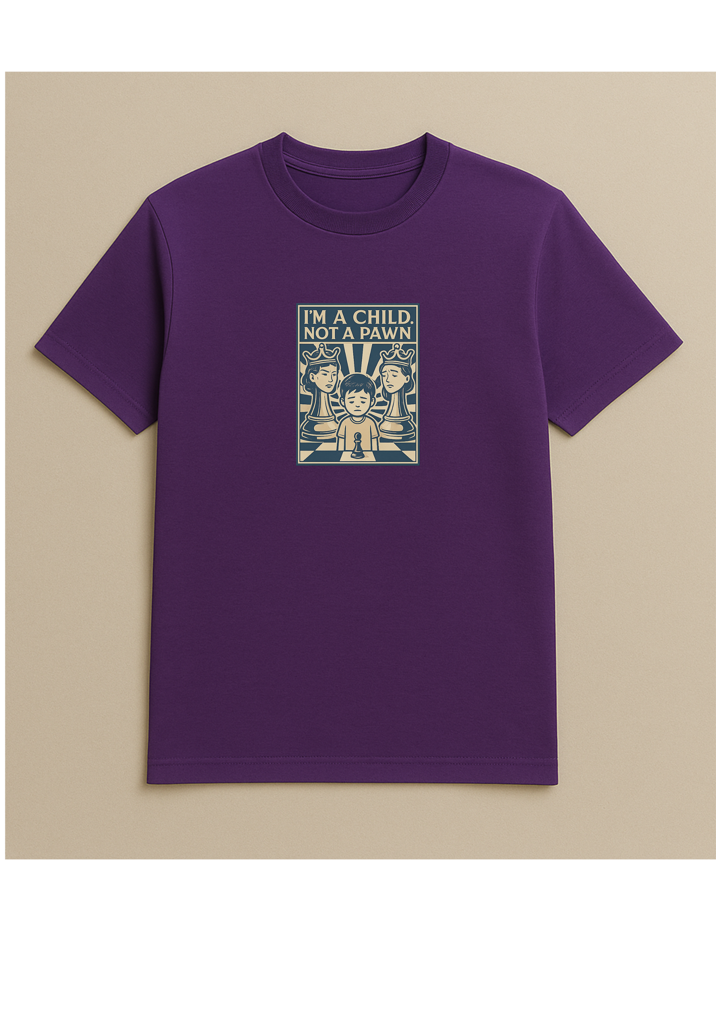 Boys T-shirt - Not a pawn