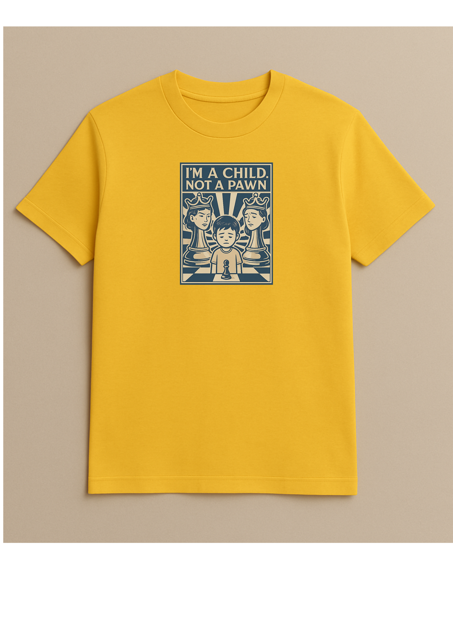 Boys T-shirt - Not a pawn