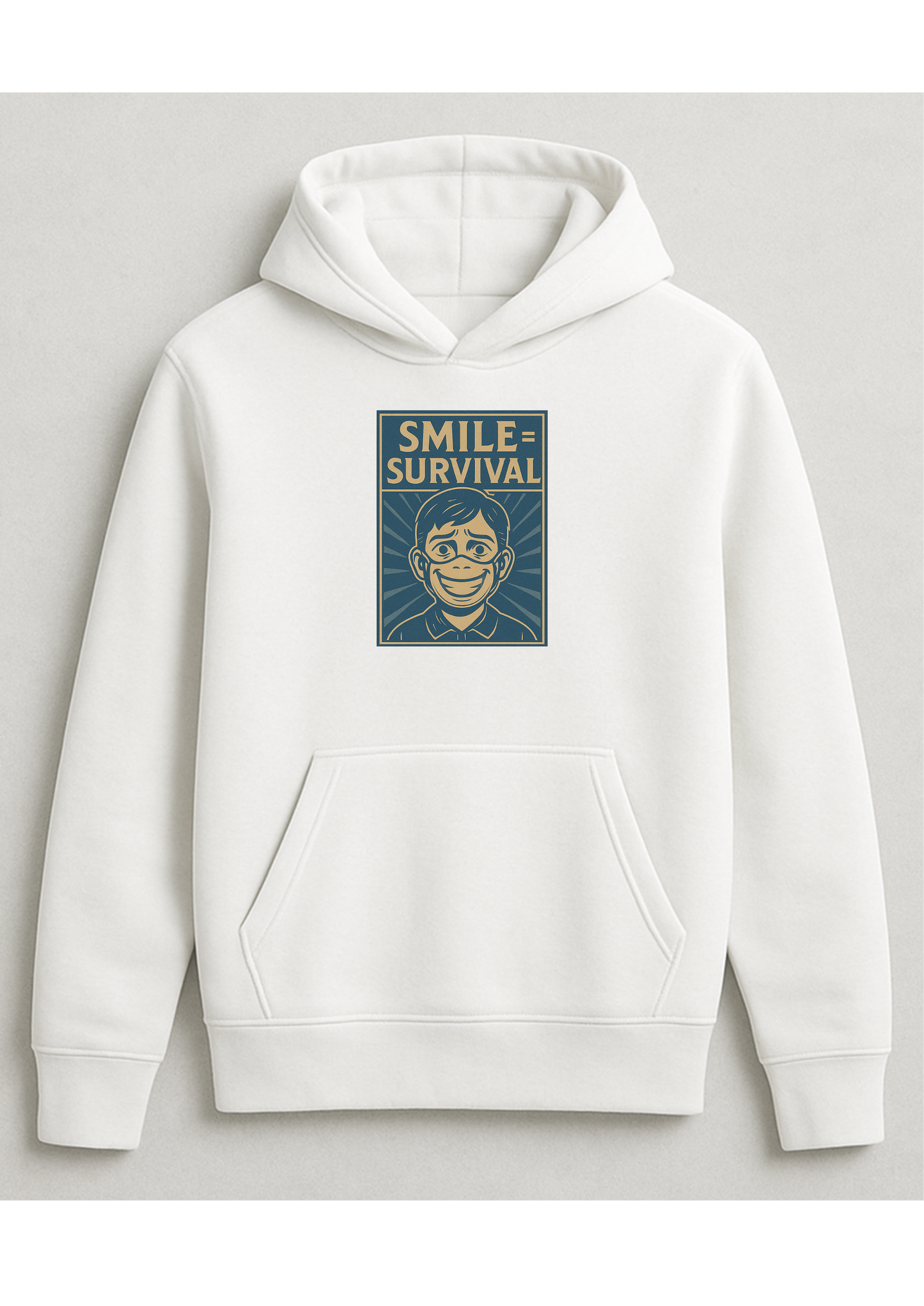 Smile = survive hoodie