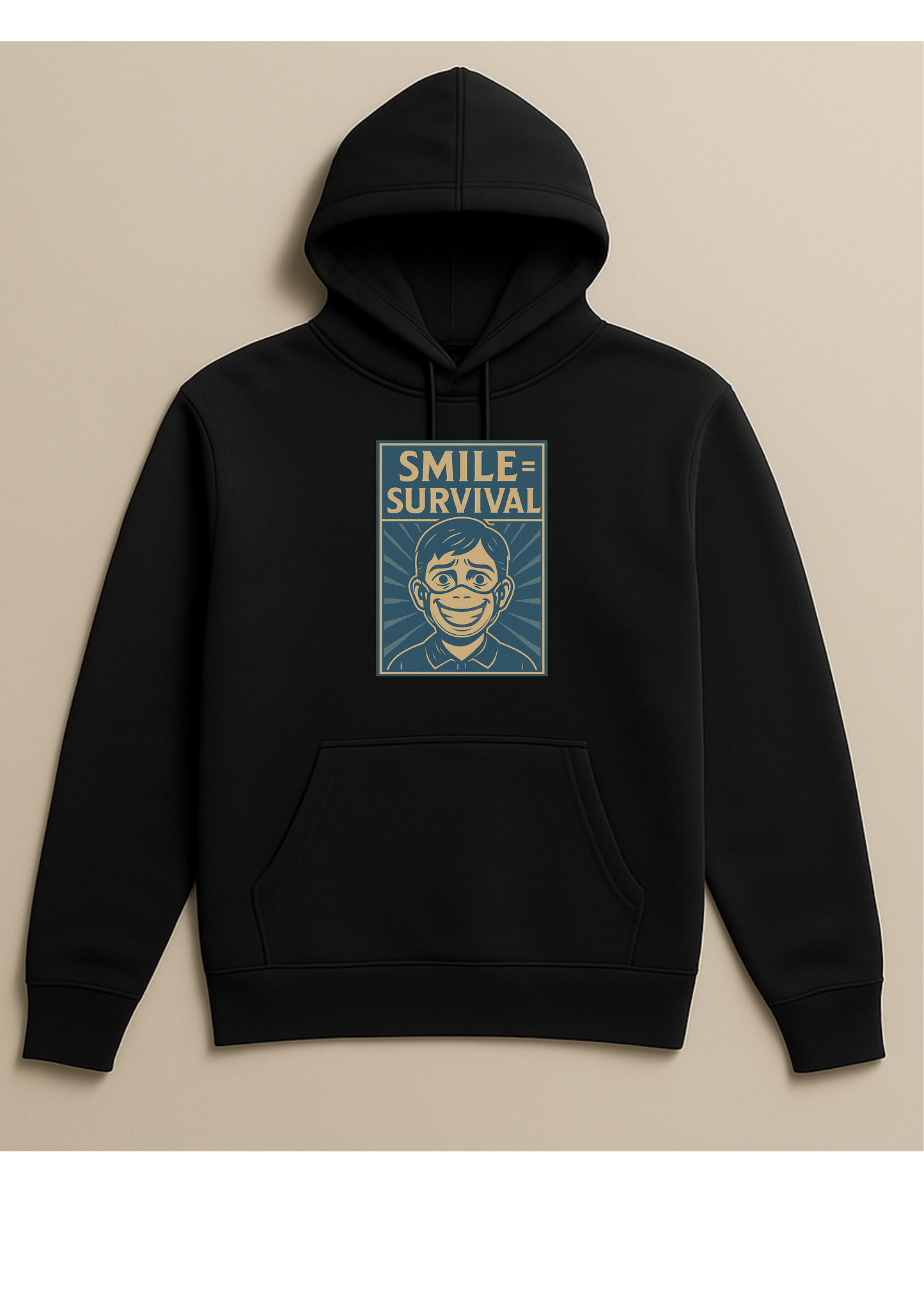 Smile = survive hoodie