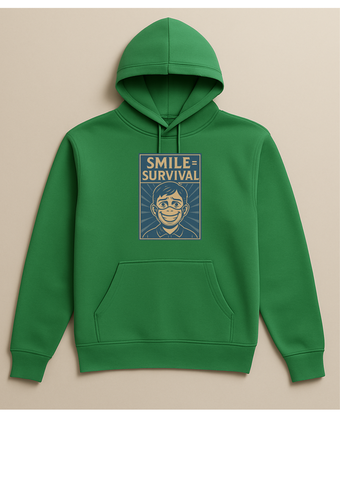 Smile = survive hoodie