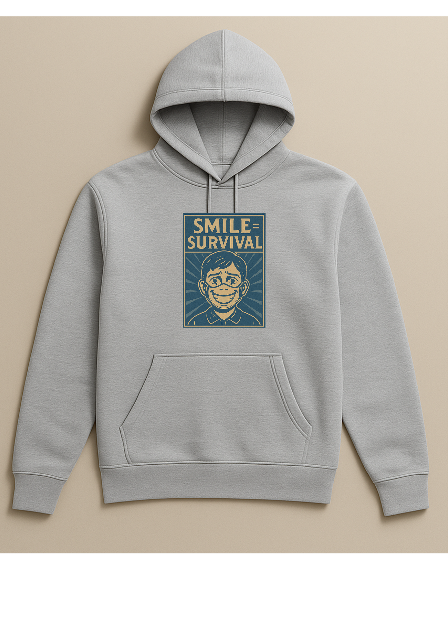 Smile = survive hoodie