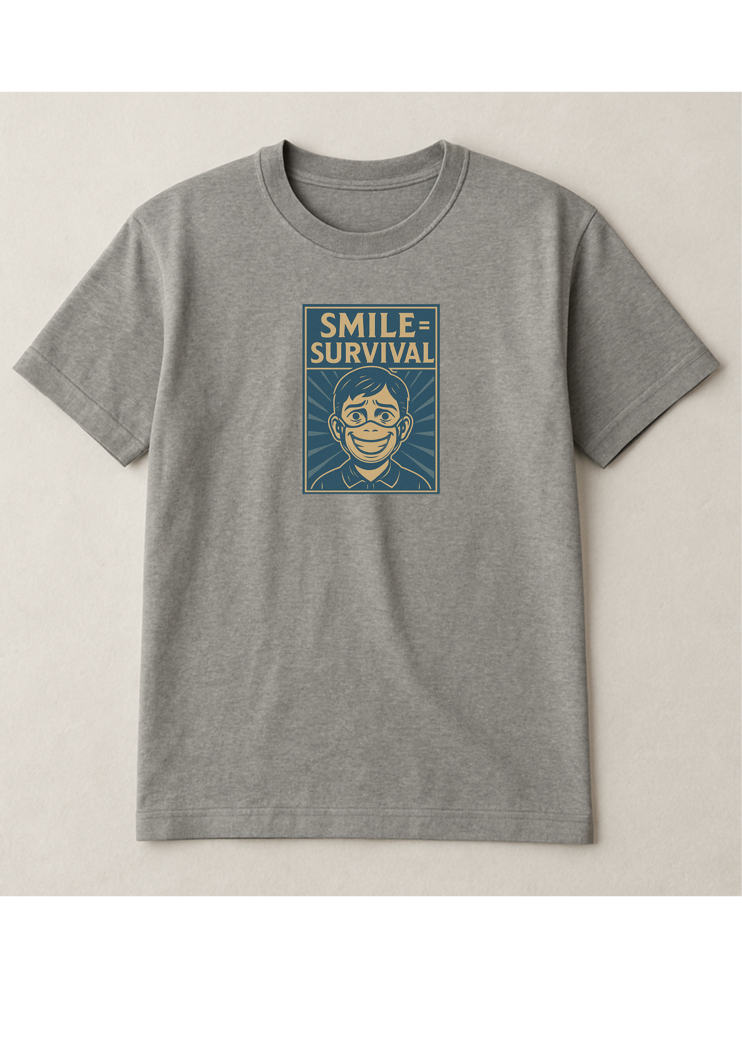 Boys T-shirt - Smile=Survive