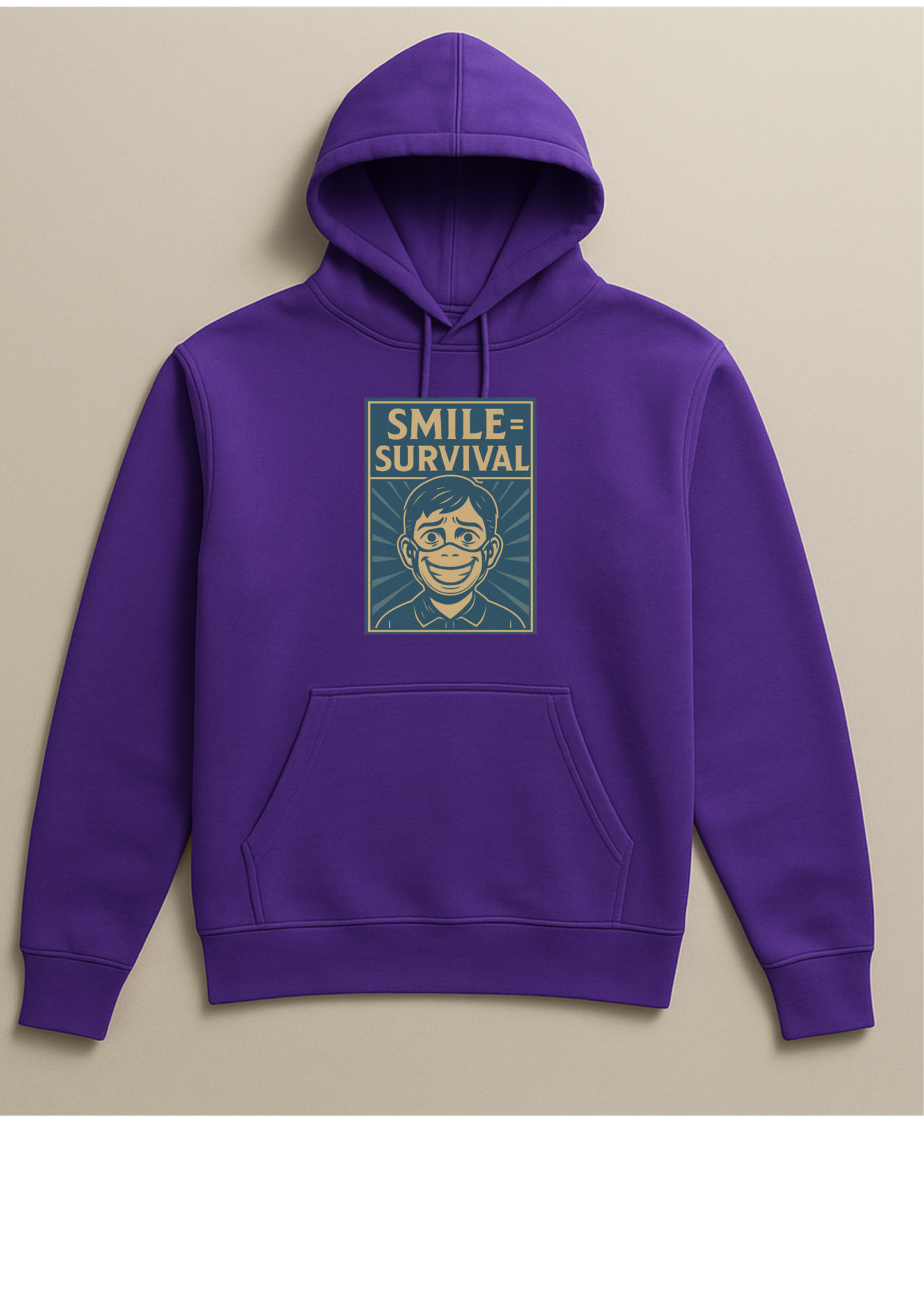 Smile = survive hoodie