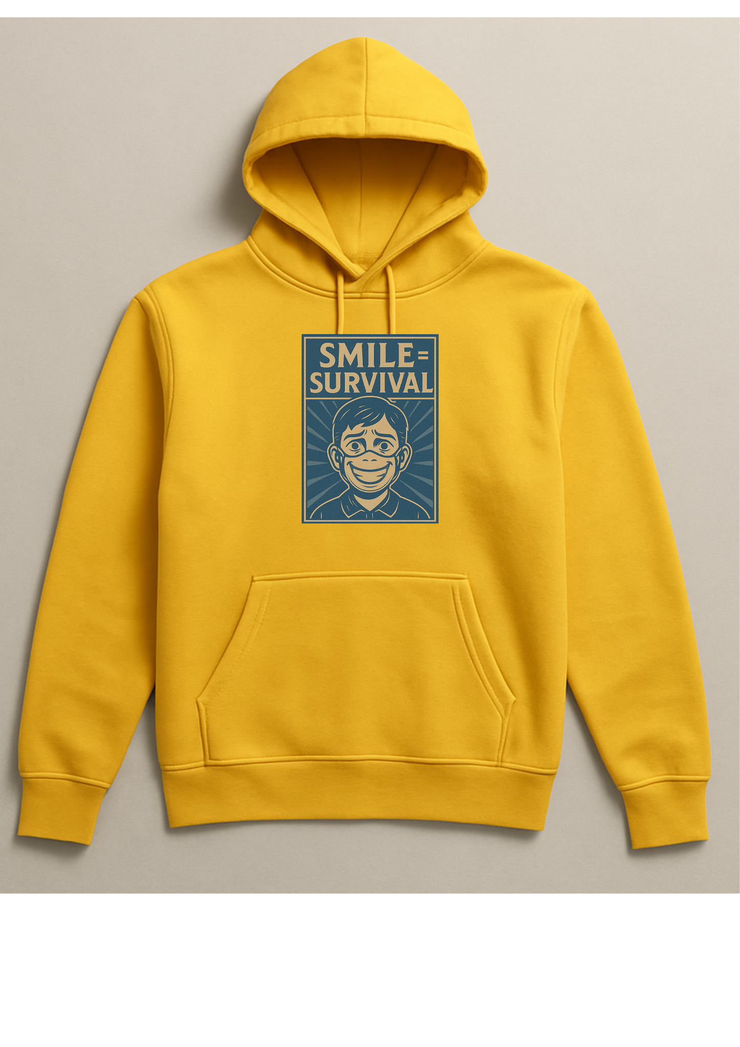 Smile = survive hoodie