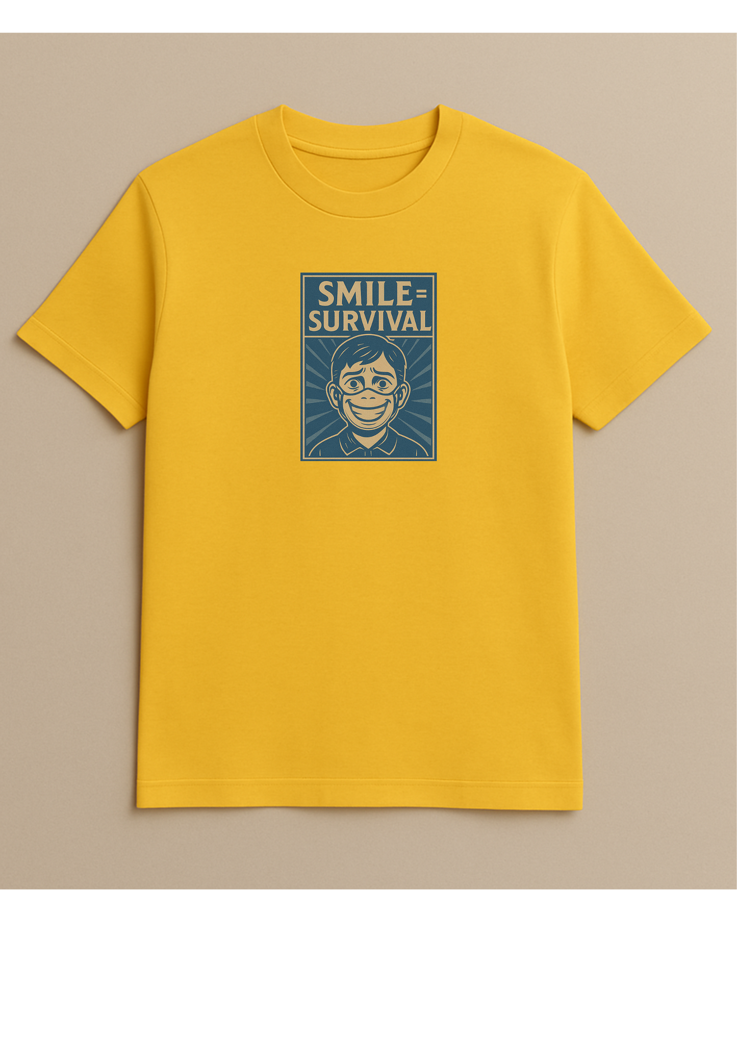 Boys T-shirt - Smile=Survive