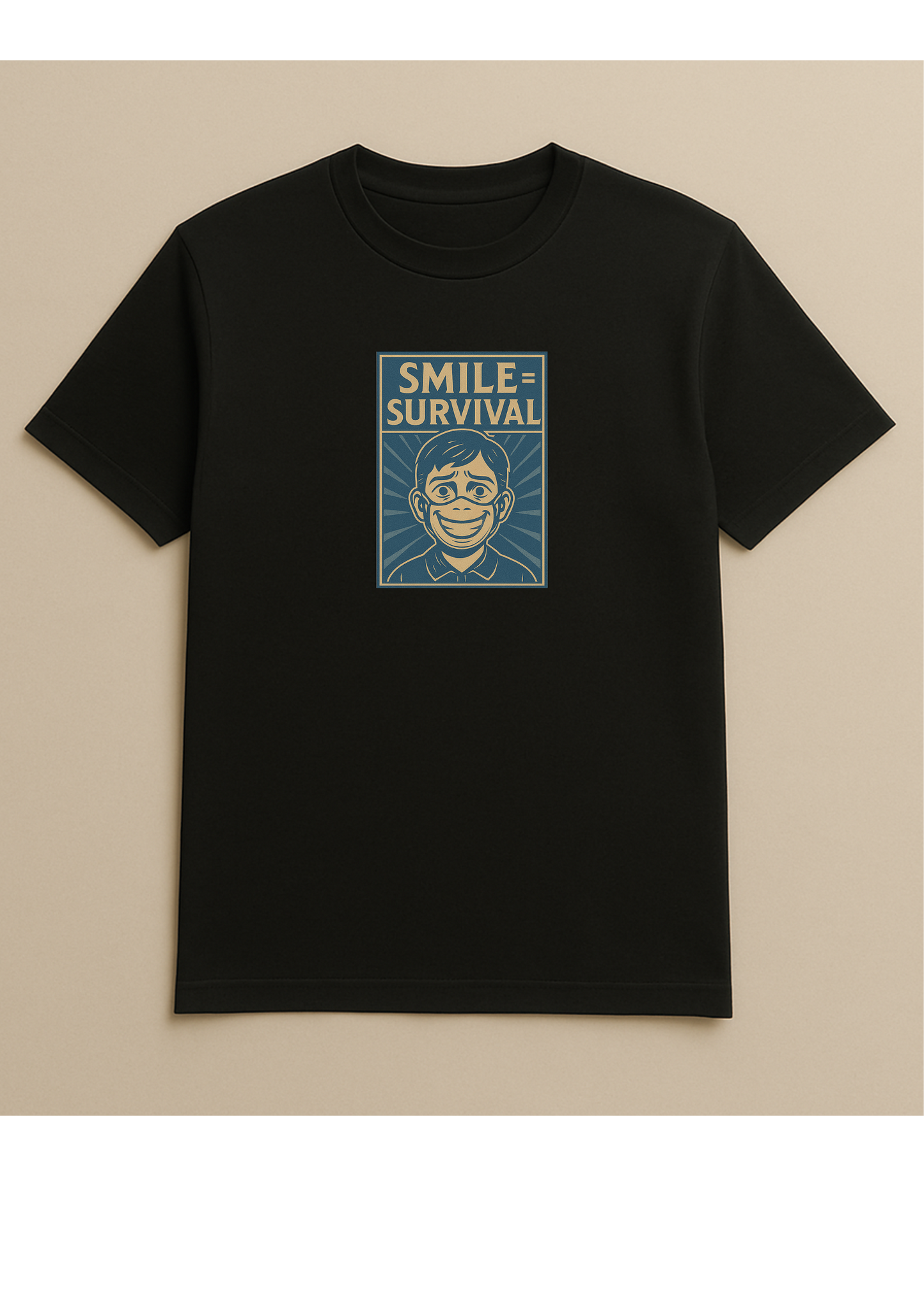Boys T-shirt - Smile=Survive