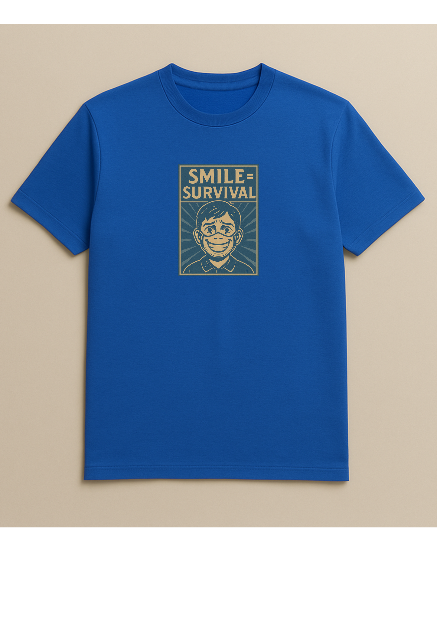 Boys T-shirt - Smile=Survive