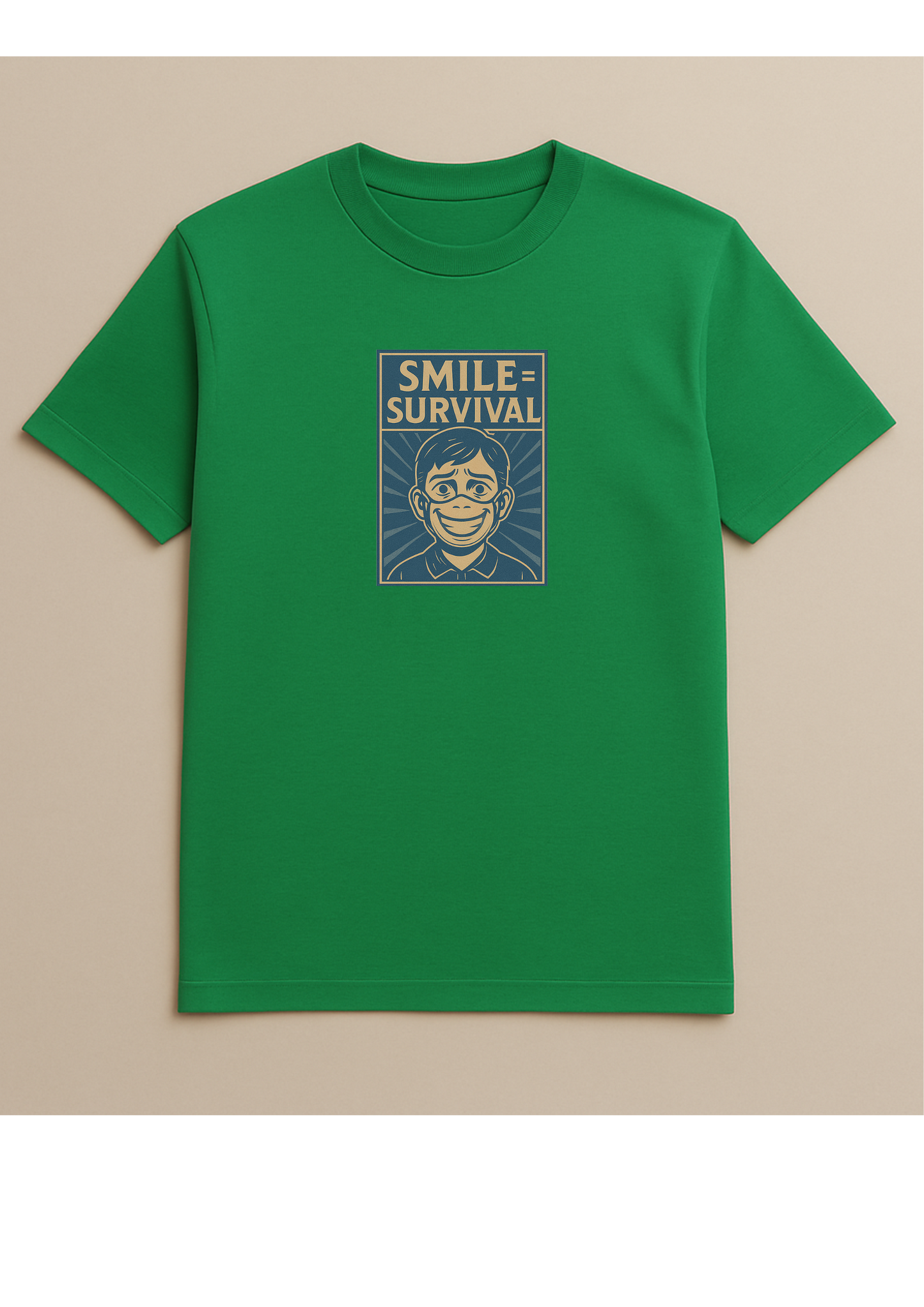 Boys T-shirt - Smile=Survive