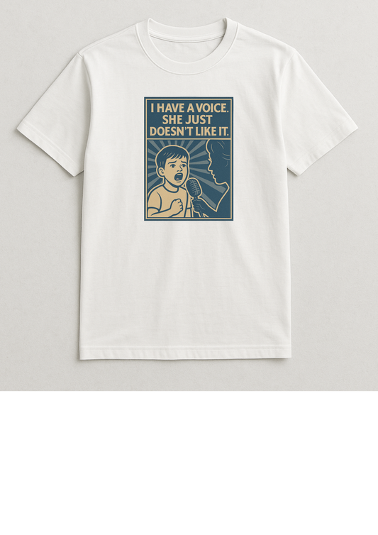 I have a voice - retro