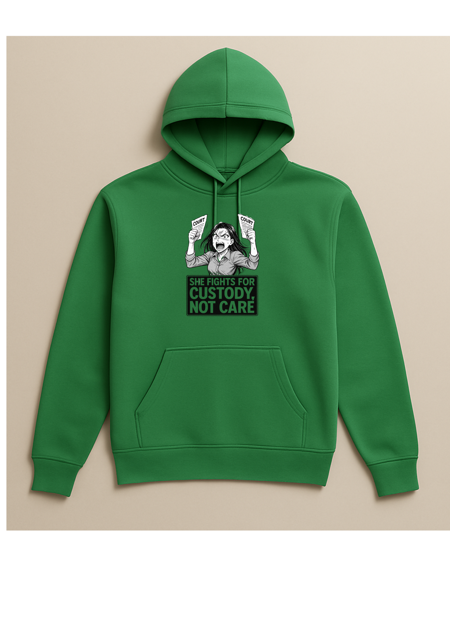 Hoodie - Mother demanding court