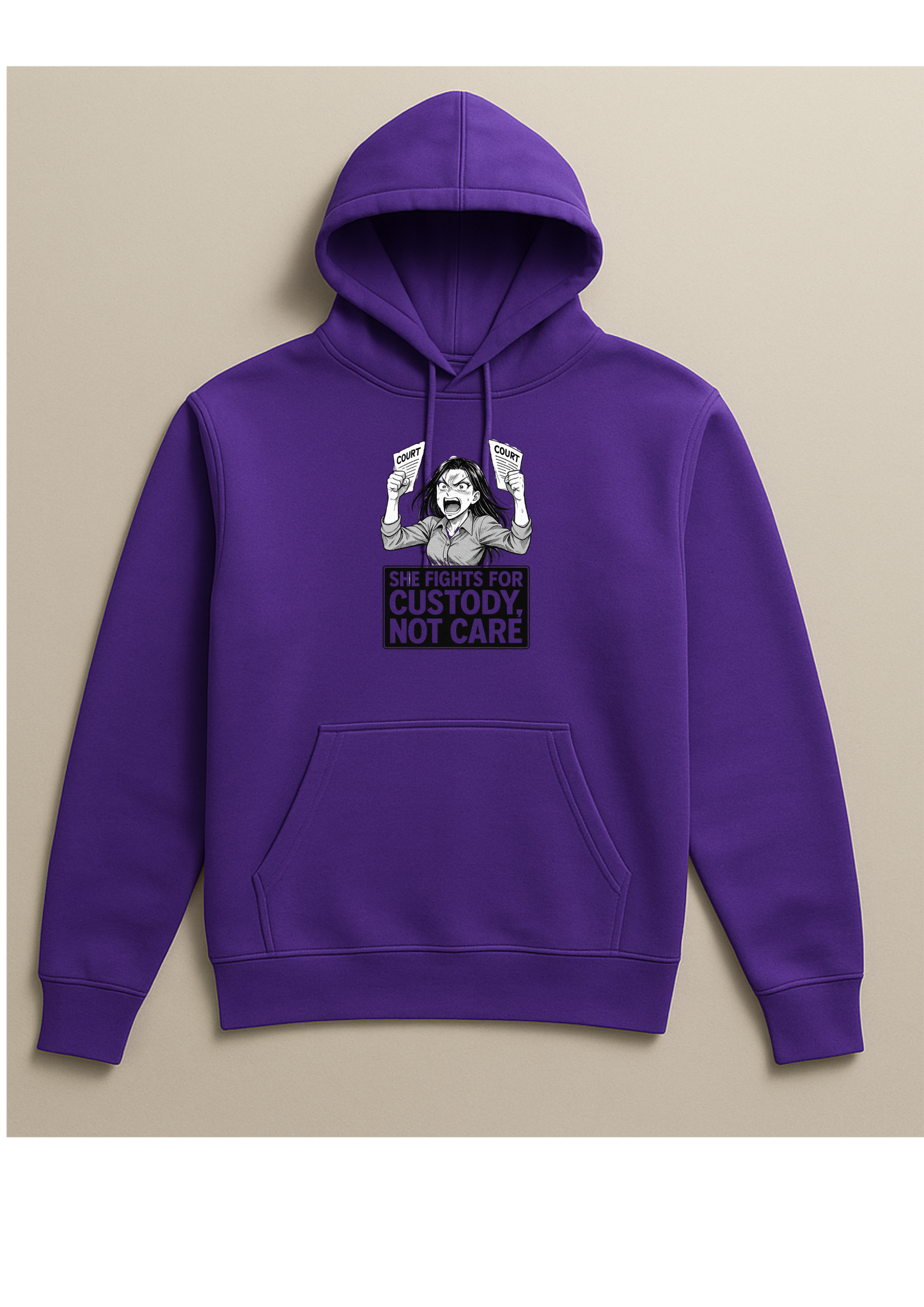 Hoodie - Mother demanding court