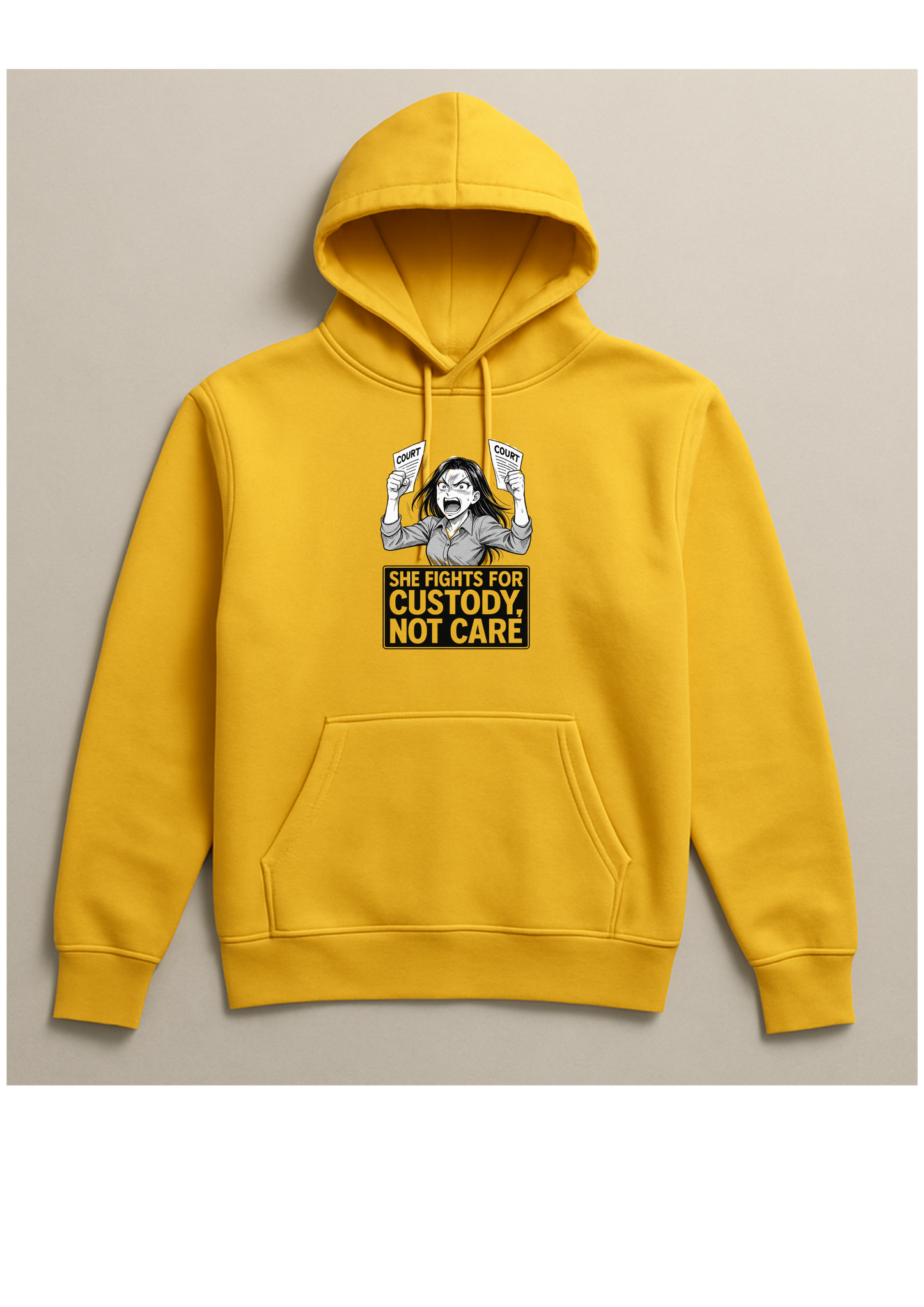 Hoodie - Mother demanding court