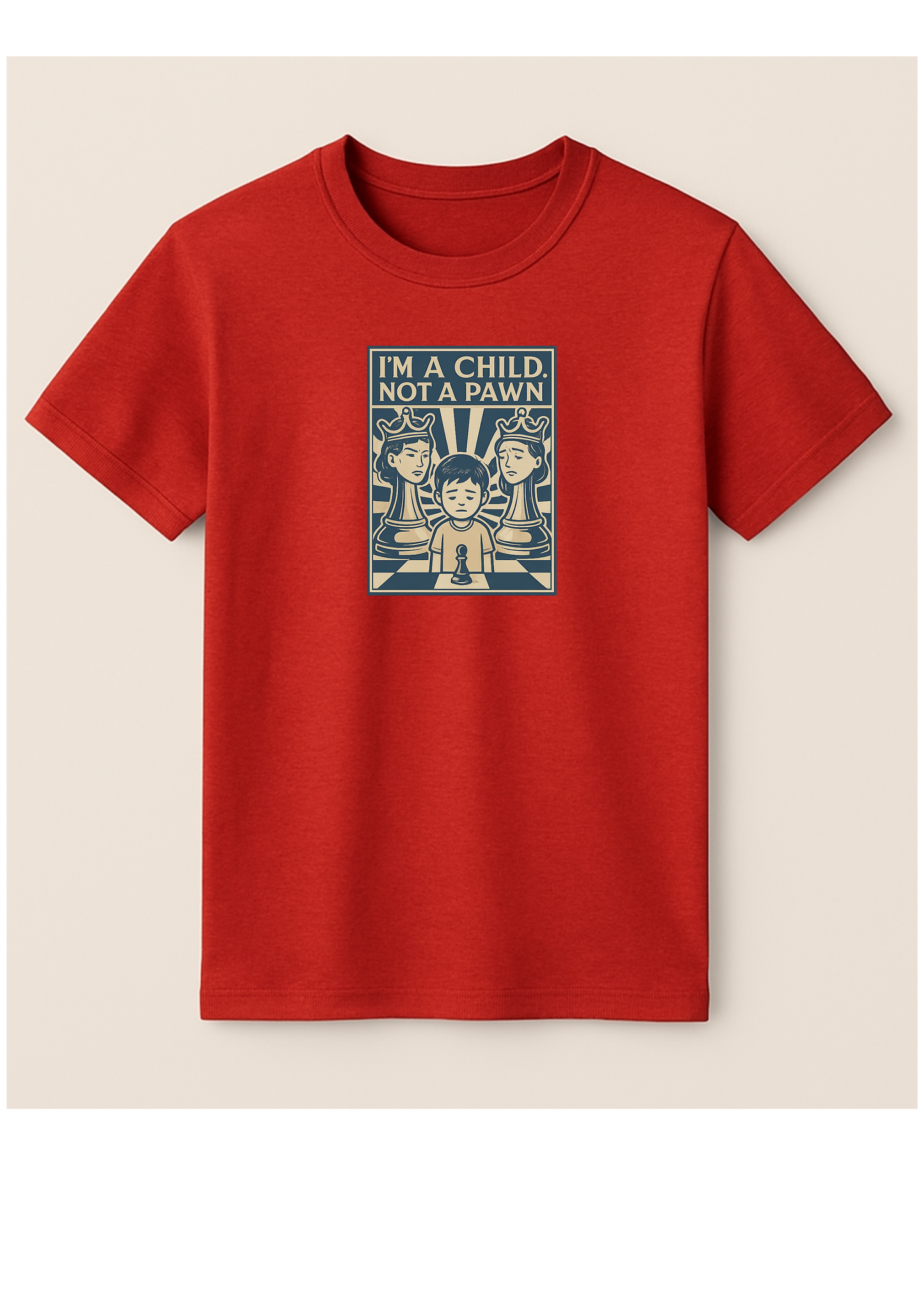 Boys T-shirt - Not a pawn