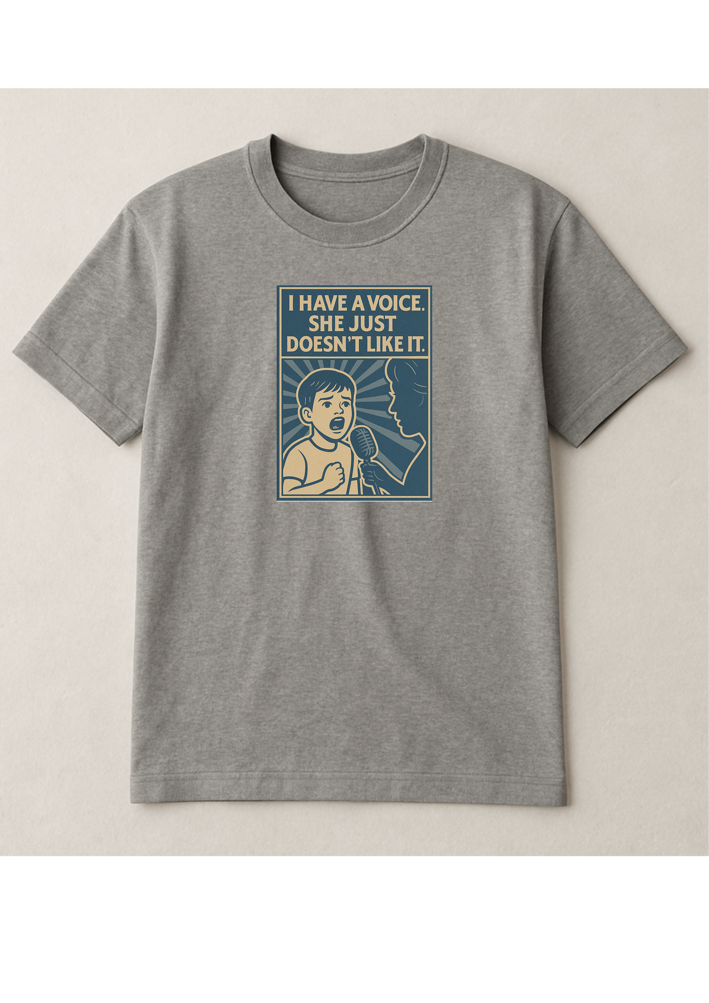 I have a voice - retro