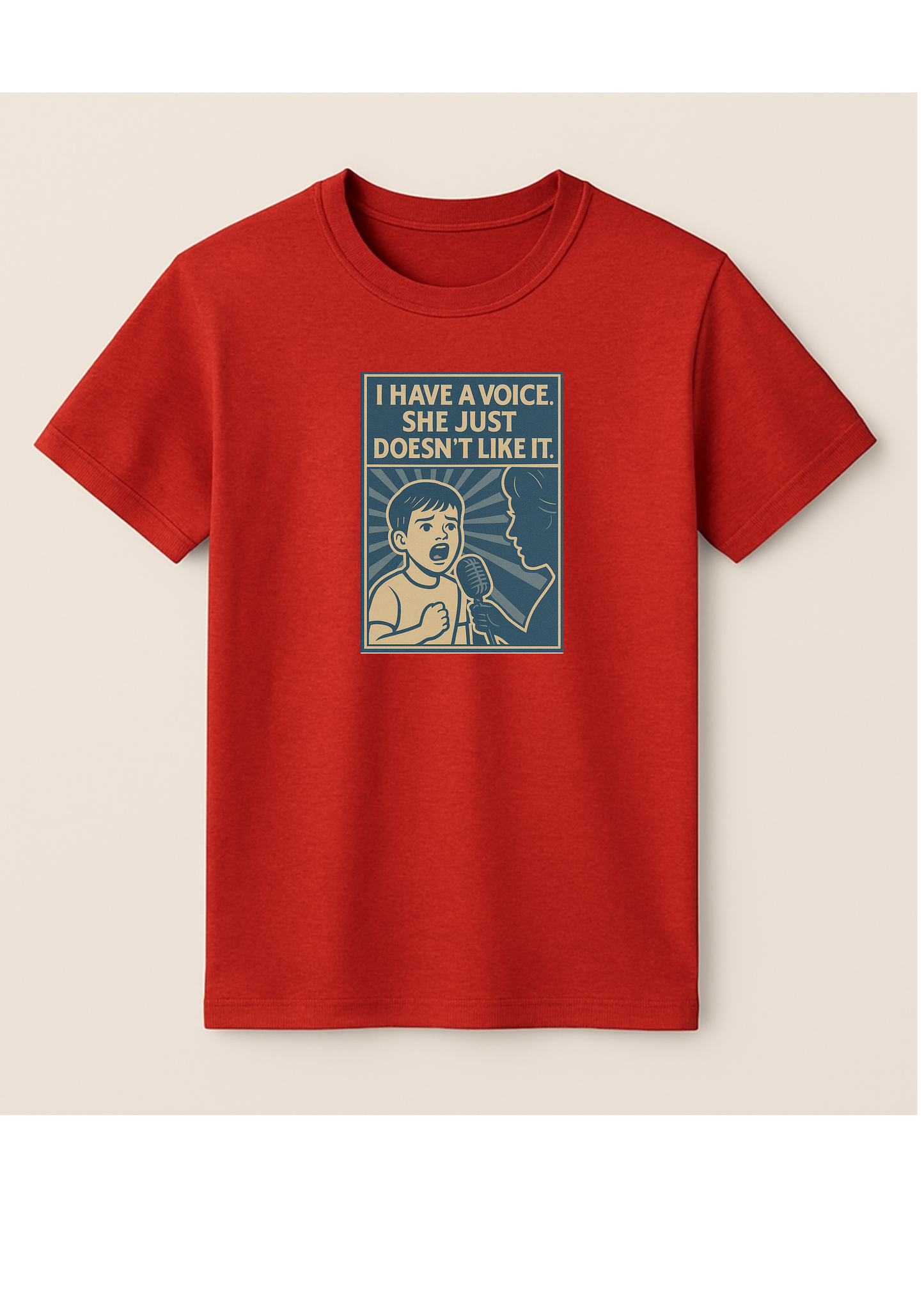 I have a voice - retro