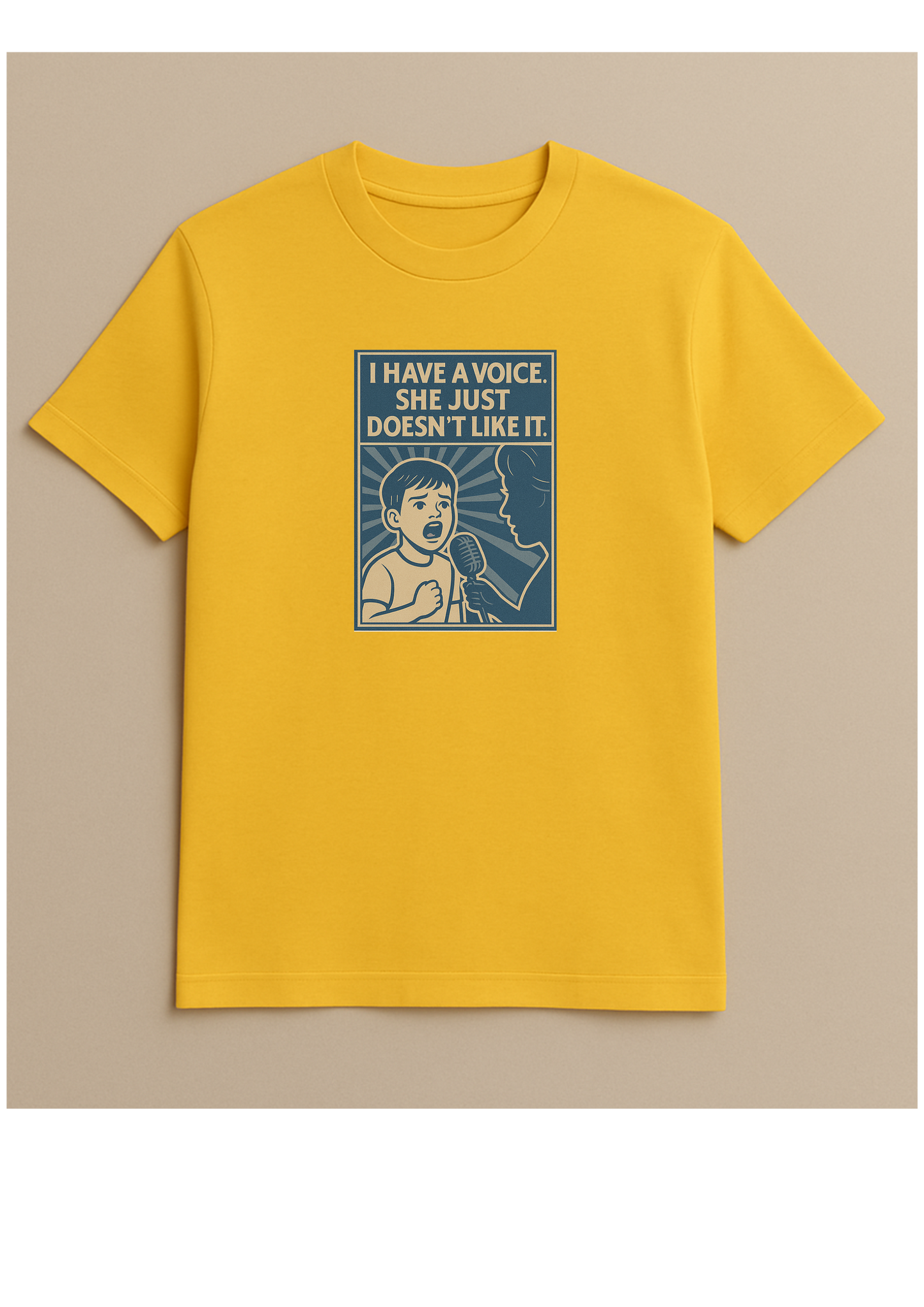 I have a voice - retro