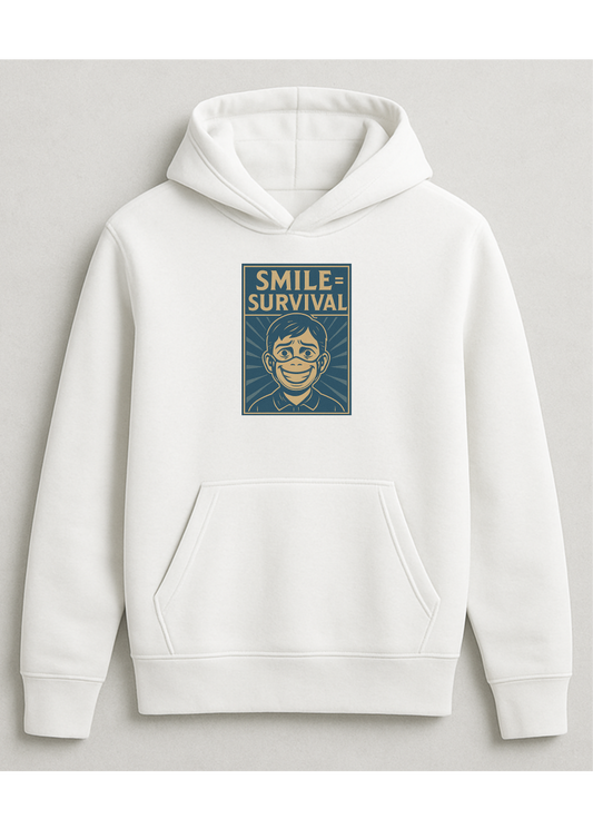 Smile = survive hoodie