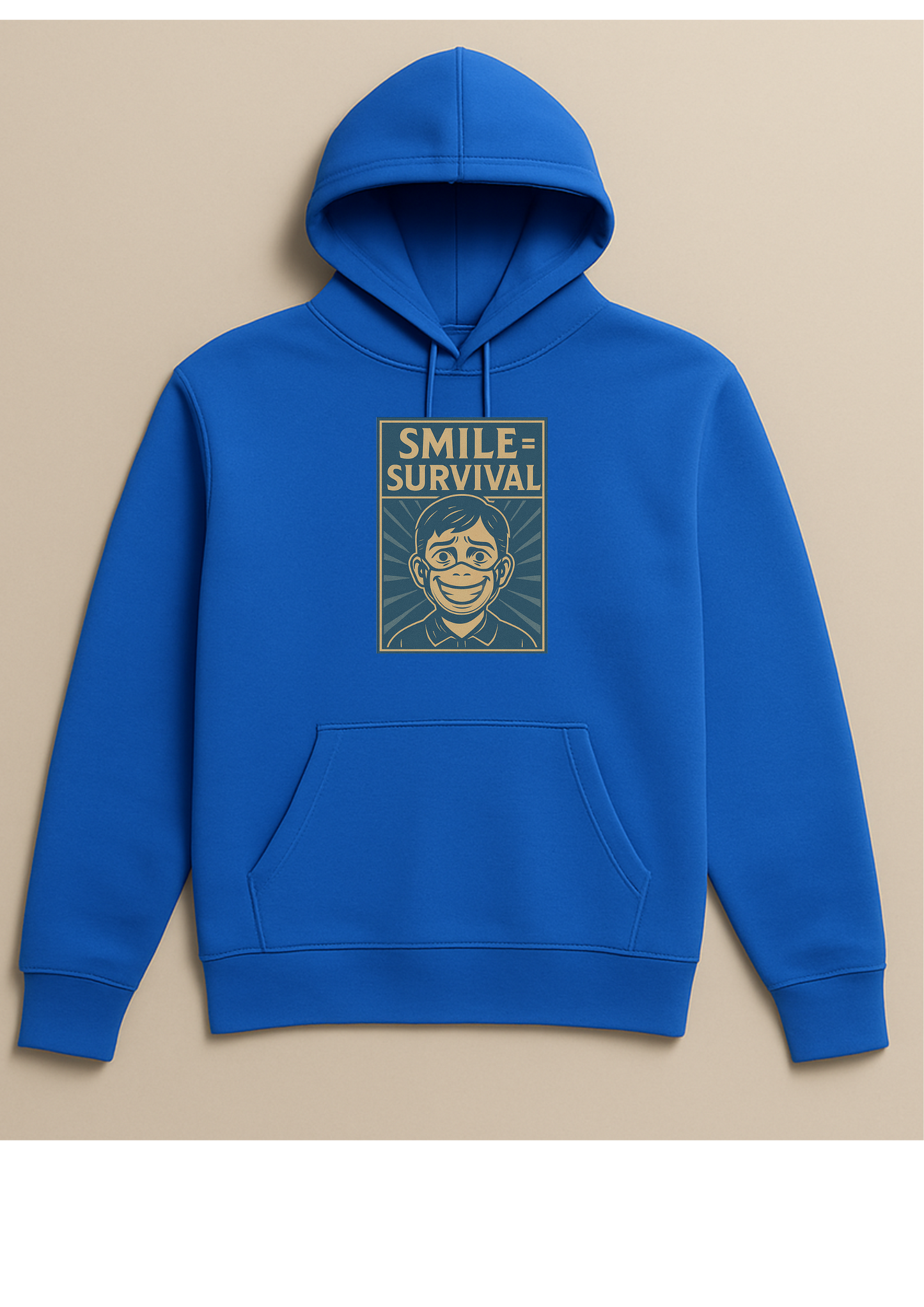 Smile = survive hoodie