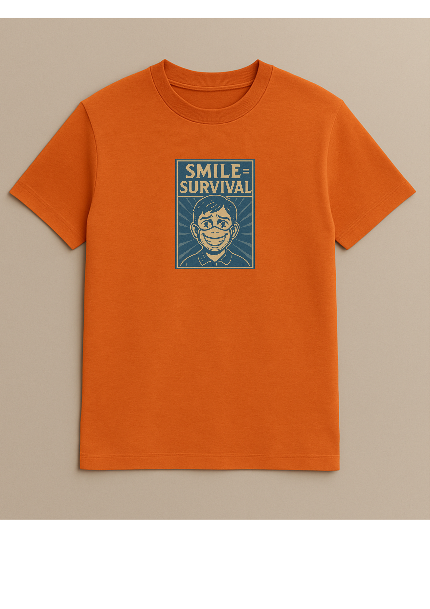 Boys T-shirt - Smile=Survive