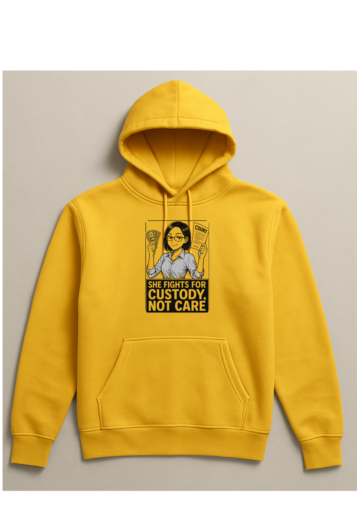 Hoodie - Mother demanding cash